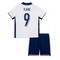 Anglicko Harry Kane #9 Domáci Detský futbalový dres ME 2024 Krátky Rukáv (+ trenírky)